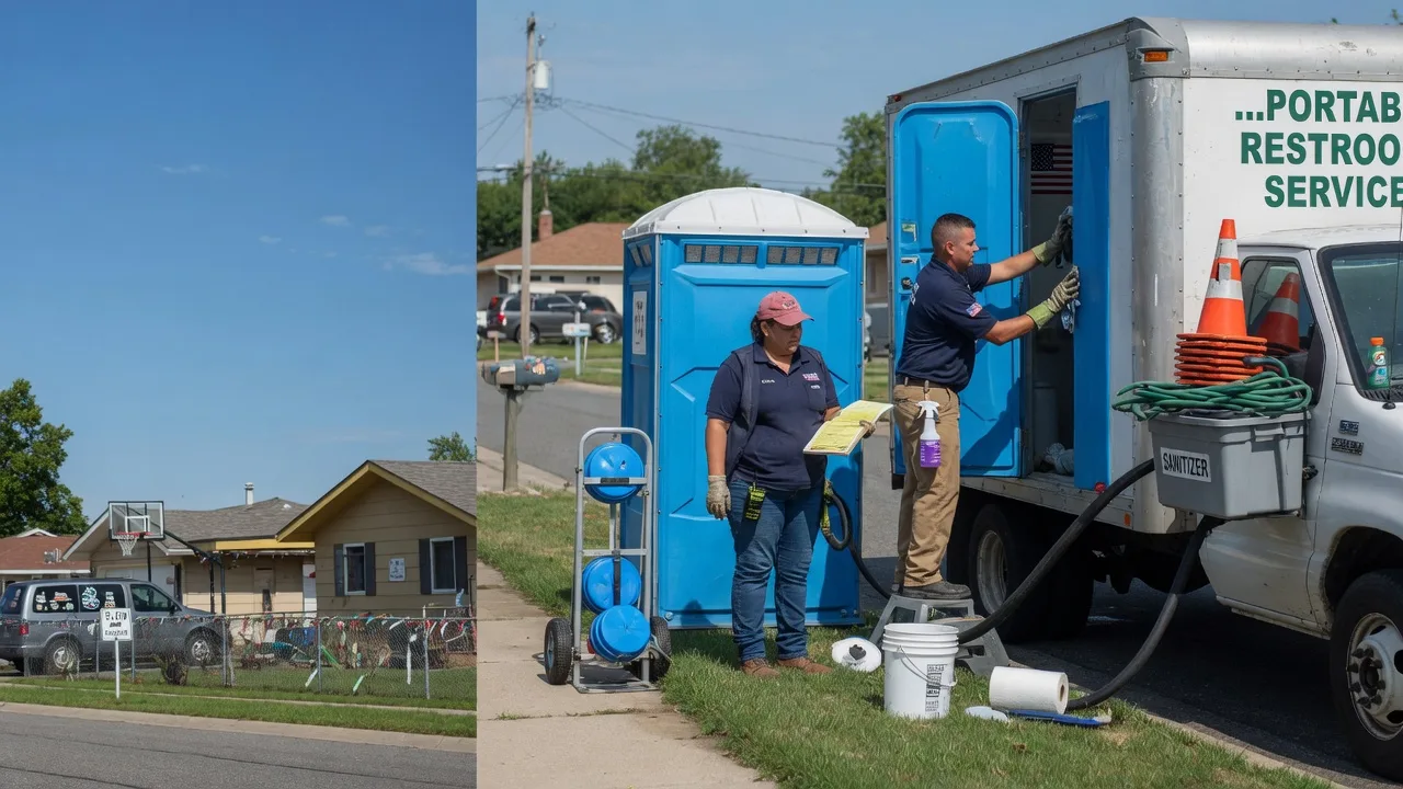 Portable Toilet Rental in Camden, MI near me